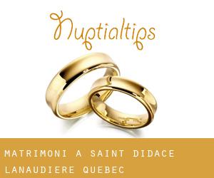 matrimoni a Saint-Didace (Lanaudière, Quebec)