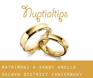matrimoni a Sandy Knolls (Selwyn District, Canterbury)