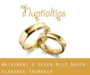 matrimoni a Seven Mile Beach (Clarence, Tasmania)