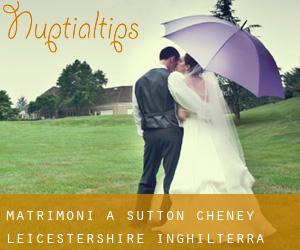 matrimoni a Sutton Cheney (Leicestershire, Inghilterra)