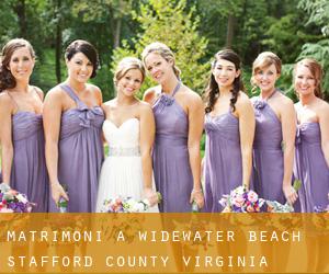 matrimoni a Widewater Beach (Stafford County, Virginia)